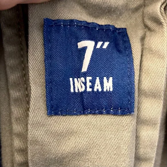 CHUBBIES Boomshakalaka Chino Shorts 7" Size L Taupe - Picture 3 of 6